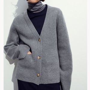H&M Premium Selection Wool Cardigan